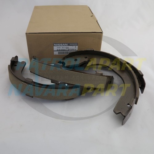 Genuine Nissan Handbrake Shoes - Patrol GU Y61 TB48