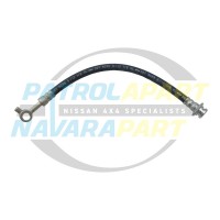 Front Caliper Rubber Brake Line Hose Right Hand Side - Nissan Patrol Y61 GU
