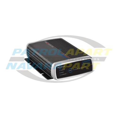 Projecta 25A 5 STAGE INTELLI-CHARGE 9-32V LITHIUM DUAL BATTERY CHARGER with Solar
