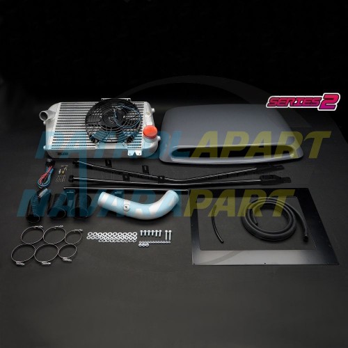 HPD Series 2 Large Top Mount Intercooler Kit - for Nissan Patrol GU Y61 ZD30CR
