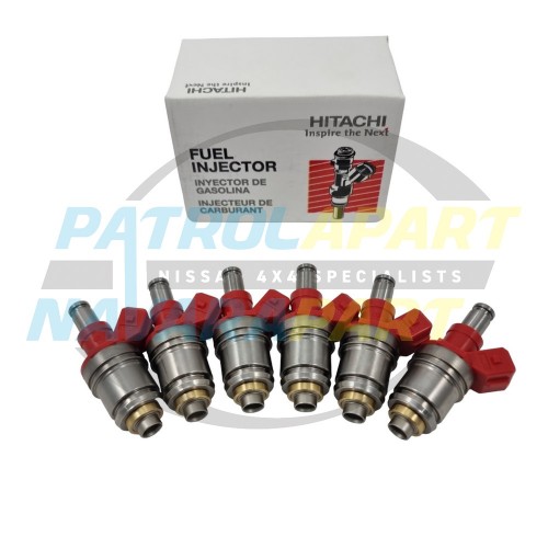 Hitachi Japanese Injector - Nissan Patrol Y60 GQ TB42e EFI 4.2L (SET of 6)