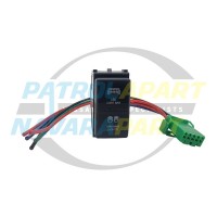 Dual Button LED Light Bar / Driving Light Switch - Nissan Patrol Y62