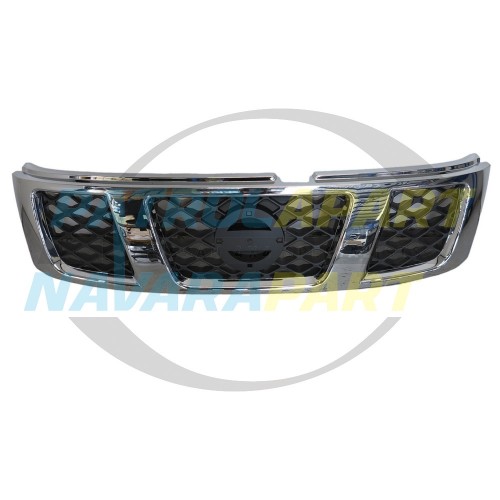 Front Bling Chrome Grille - Nissan Patrol Y61 GU4 Series 4 onwards