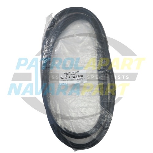 Cargo Window Solid Fixed Rubber Left OR Right Side - Nissan Patrol GQ Y60