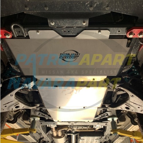 Australian Made 3 Piece Aluminium Bash Plate Set - Nissan Patrol Y62