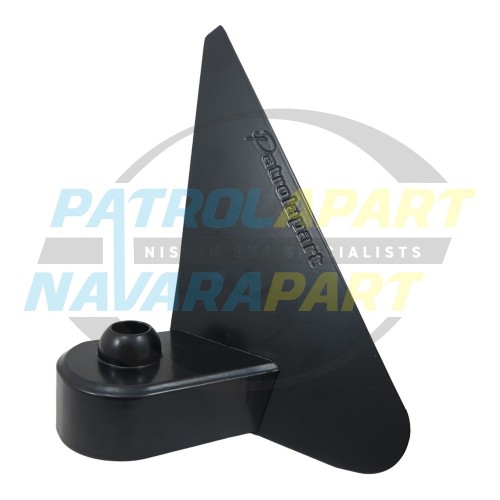 Billet Aluminium Right Hand Manual Mirror Base Bracket - Nissan Patrol GU