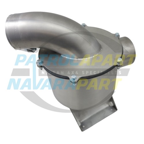 ZD30 Air Box Style Stainless Steel Air Box suits Nissan Patrol GQ GU