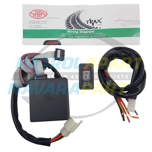 SAAS Dash Blank Size Turbo Timer - Nissan Patrol GU Y61 Series 1-3