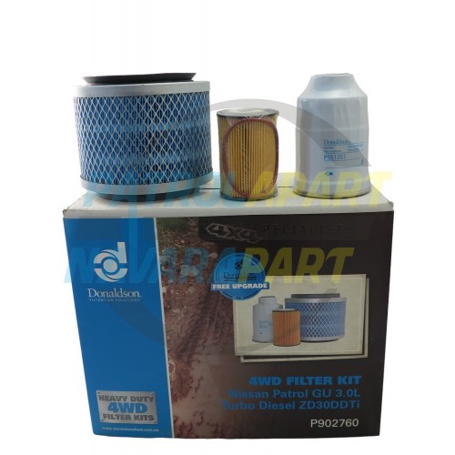 Filter Service Kit - Nissan Patrol GU Y61 2000 - 2007 ZD30 DI