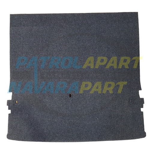 Full Boar Fourbie Drawers Rear Cargo False Floor in Charcoal No Hatches - Nissan Patrol Y62
