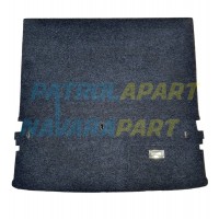 Full Boar Fourbie Drawers Rear Cargo False Floor in Charcoal with 1 Hatch - Nissan Patrol Y62