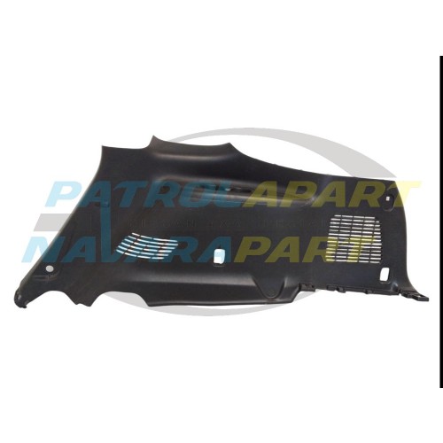 Genuine Nissan LH Cargo Trim Lower - Y62 Patrol