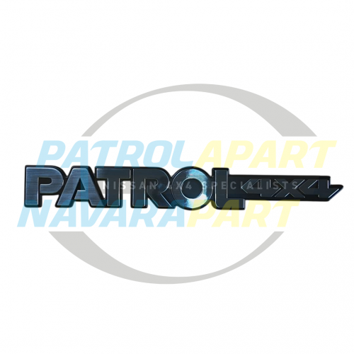 Genuine Nissan Rear Badge - Patrol Y60 GQ