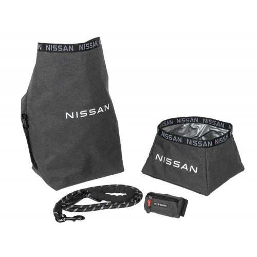 Genuine Nissan 4 Piece Dog Travel Set