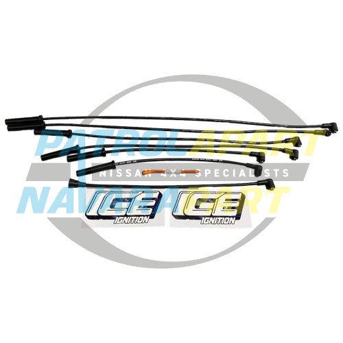 ICE 8mm Spark Plug Lead Set - Nissan Patrol GU TB45