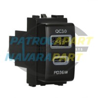 Dual USB Charge Point QC 3.0A - Nissan Patrol Y62