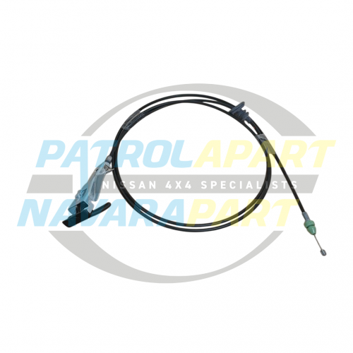 Genuine Nissan Bonnet Release Cable - Nissan Patrol Y61 GU 2002-2017 Wagon