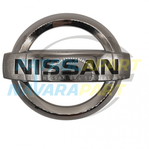 Genuine Nissan Grille Badge - Nissan Patrol Y62 S5 MY21