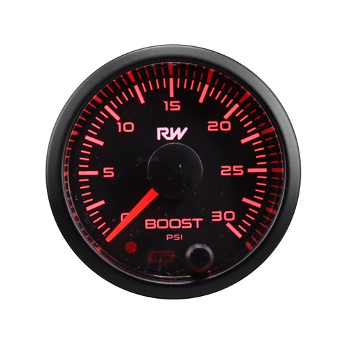 Raceworks Electronic Diesel Boost Gauge Kit (30psi) 52mm