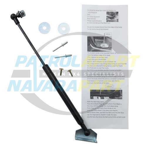 Small Barn Door Gas Strut KIT - Nissan Patrol Y61 GU