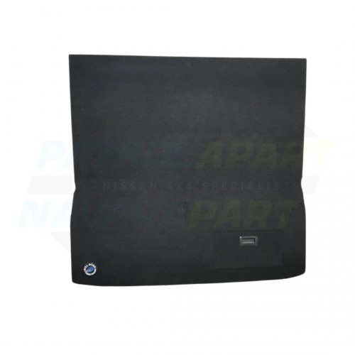 Full Boar Fourbie Drawers Rear Cargo False Floor in Black with 1 Access Hatch - Nissan Patrol Y62