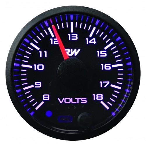 Volt Meter Gauge 52mm - Raceworks