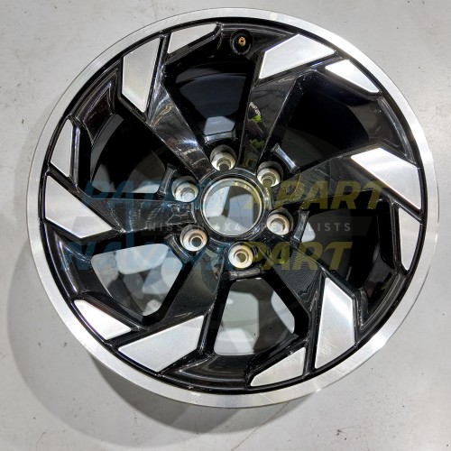 Genuine Nissan Used Warrior Wheel 18x9 +20 Offset - Nissan Patrol Y62