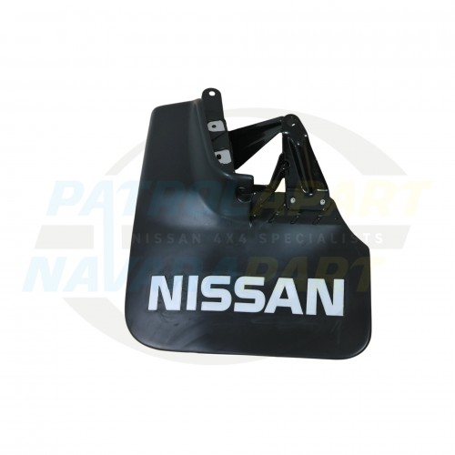 Genuine Nissan LHR Mudflap wide - Patrol GQ & Maverick