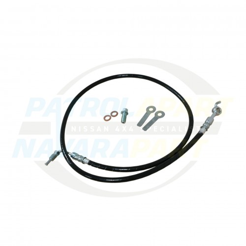 Braided Single Clutch Hose - GQ Y60 & GU Y61 Patrol