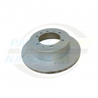 Protex Ultra Premium Slotted Brake Disc Rotor Rear - Patrol GQ & GU EXCEPT TB48 (Non Directional)