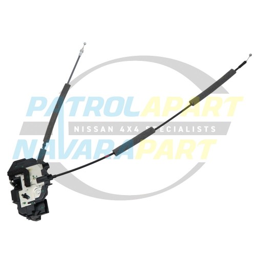 Genuine Nissan LHR Door Lock Mechanism & Cables - Nissan Pathfinder R51