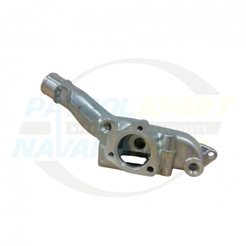 Genuine Nissan Lower Thermostat Housing - Nissan Patrol Y60 GQ Y61 GU TD42 N/A